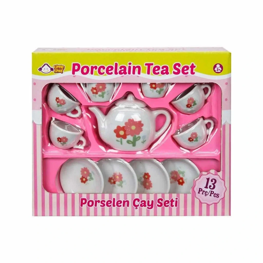 İthalat®  Porselen Çay Takımı 13 Parça