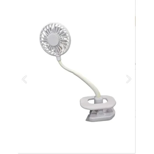 İthalat® Portatif Işıklı Mini Klipsli Fan