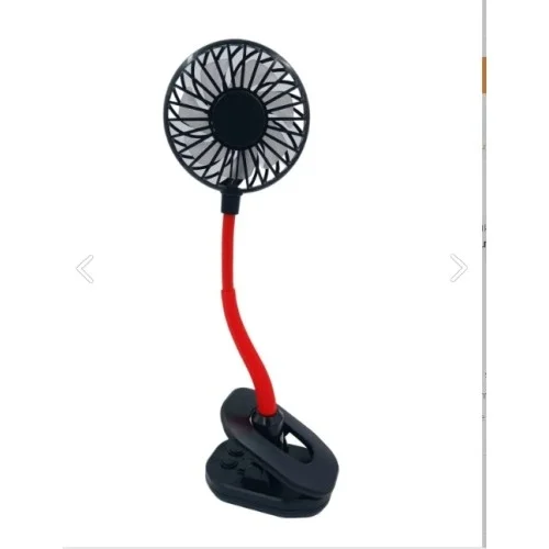 İthalat® Portatif Işıklı Mini Klipsli Fan