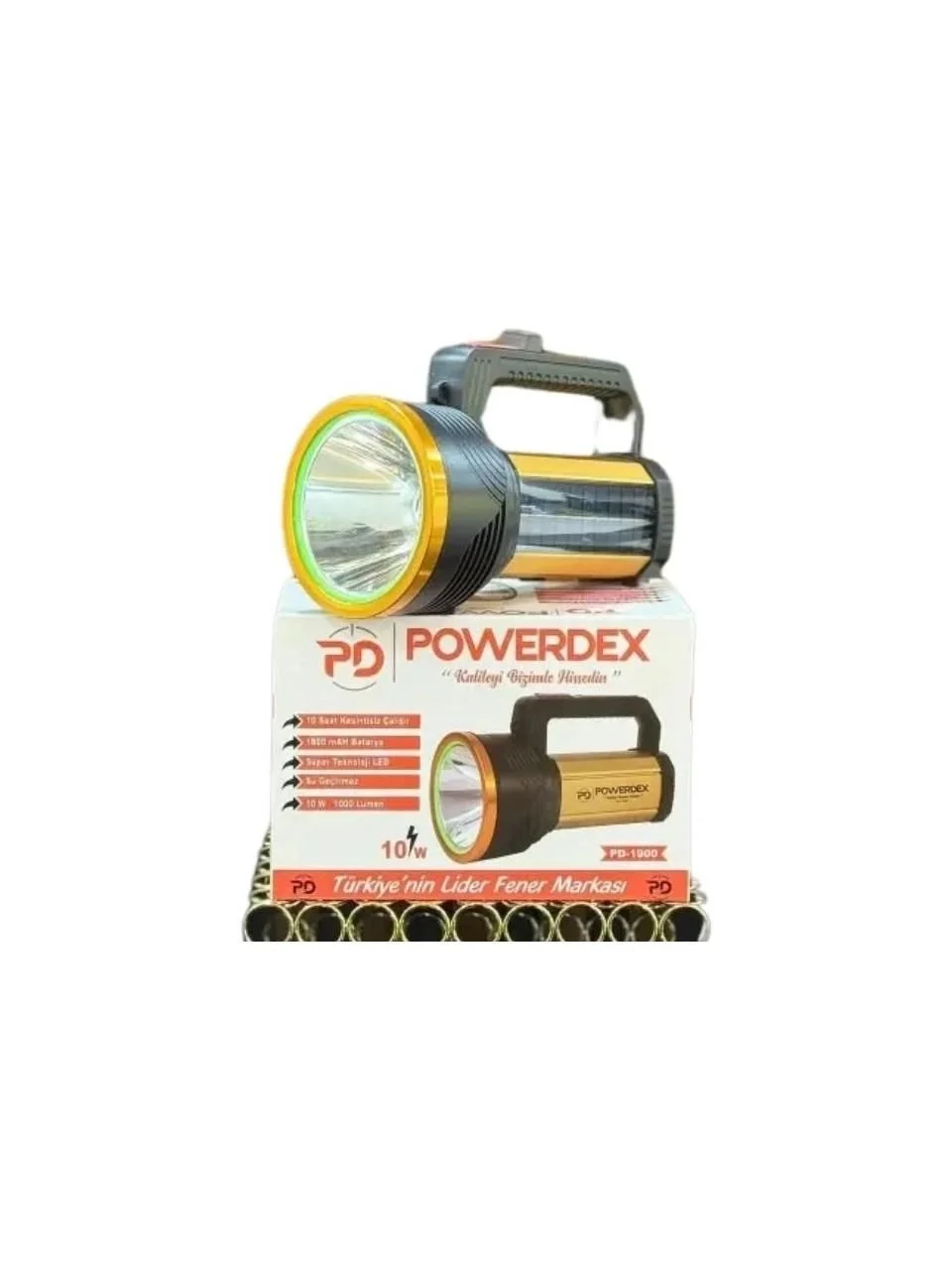 İthalat® Powerdeks PD-1900 Şarjlı El Feneri