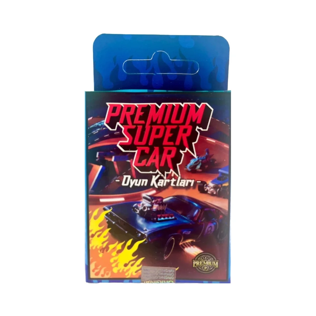 Premium Arabalar Oyun Kartları Premium Arabalar Oyun Kartları