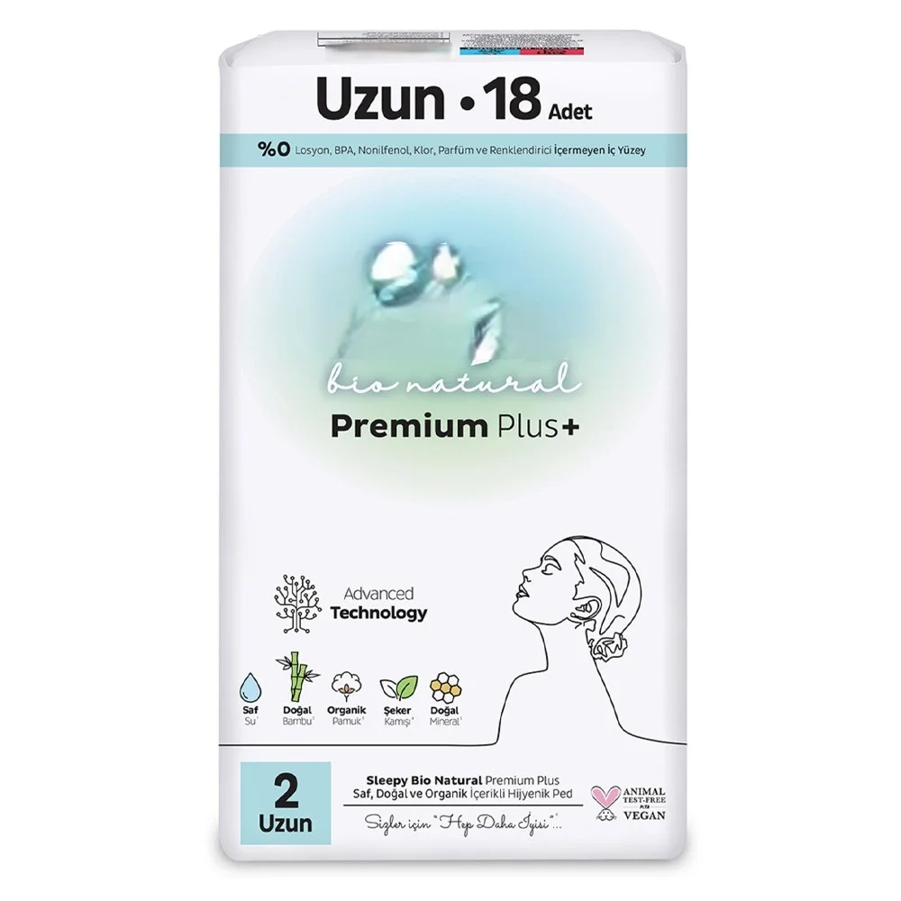 İthalat® Premium Plus Uzun Ped 18 Adet