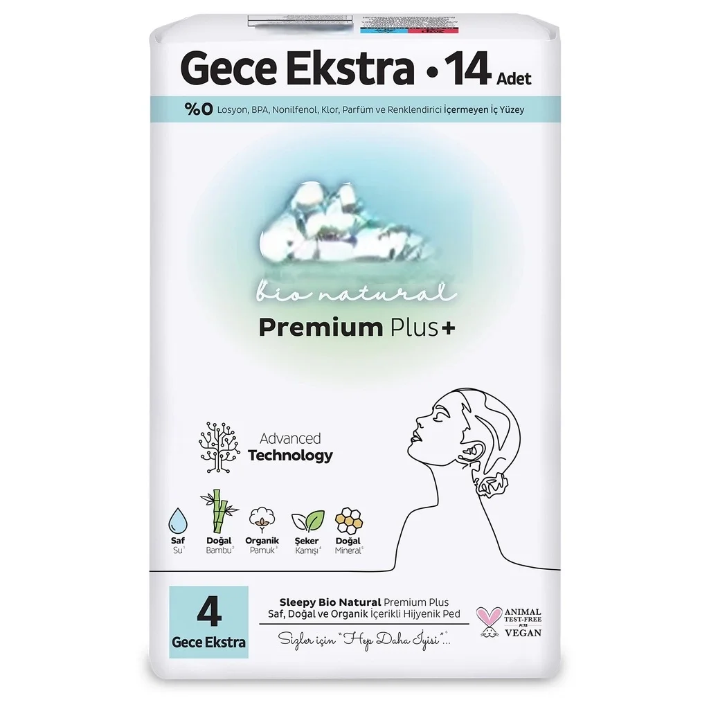 İthalat® Premium Plus Gece Ekstra Ped 14 Adet