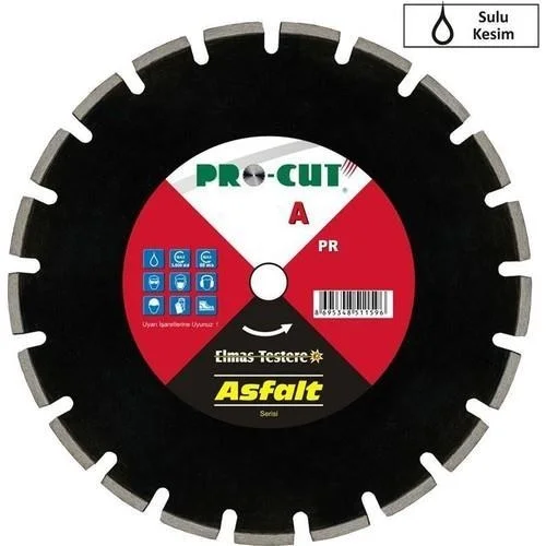 İthalat® Procut 51157 A 350 Asfalt Kesme Elmas Testere 35 cm
