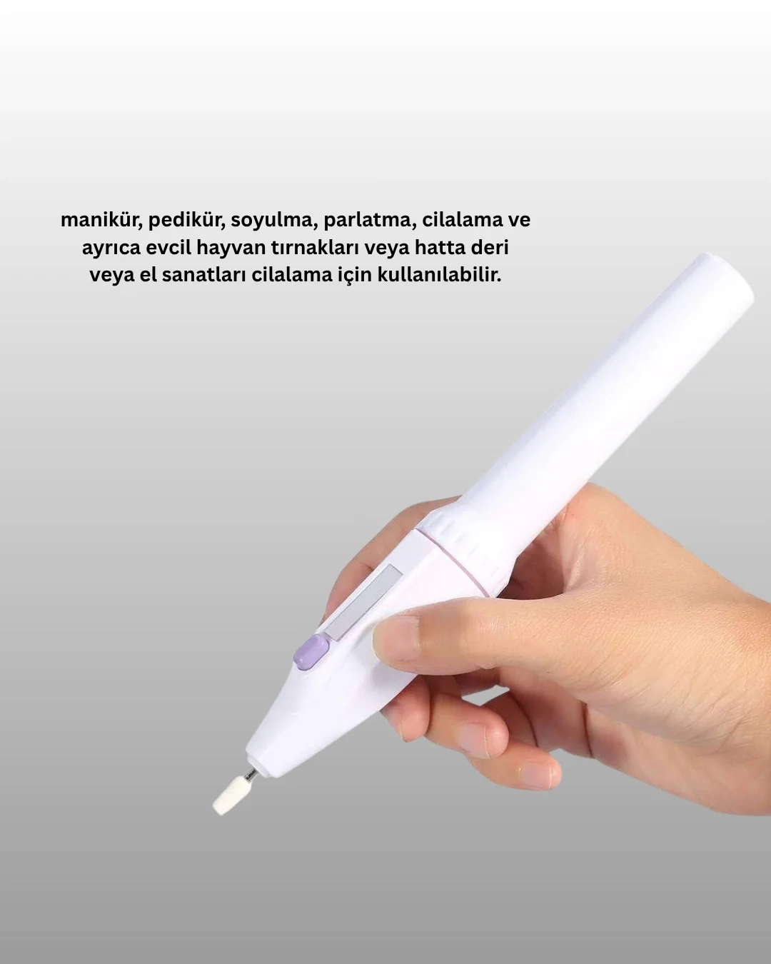 İthalat® Profesyonel Tırnak Matkap Seti – Ayarlanabilir Hız, Düşük Gürültü ve Kompakt Tasarım