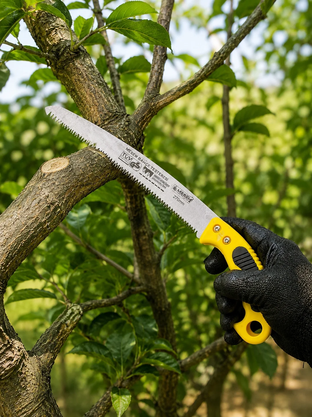 İthalat® Profesyonel Bahçe Bıçkısı Ergonomik Saplı Kesim Aleti