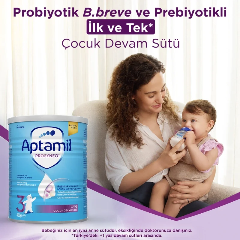 İthalat®   Prosyneo Çocuk Devam Sütü No3 1 Yaş+ 400 Gr