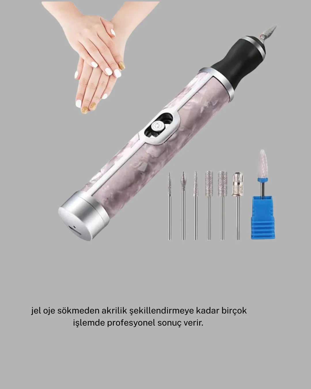 İthalat® PROTEZ TIRNAK KURUTMA TÖRPÜ SETİ