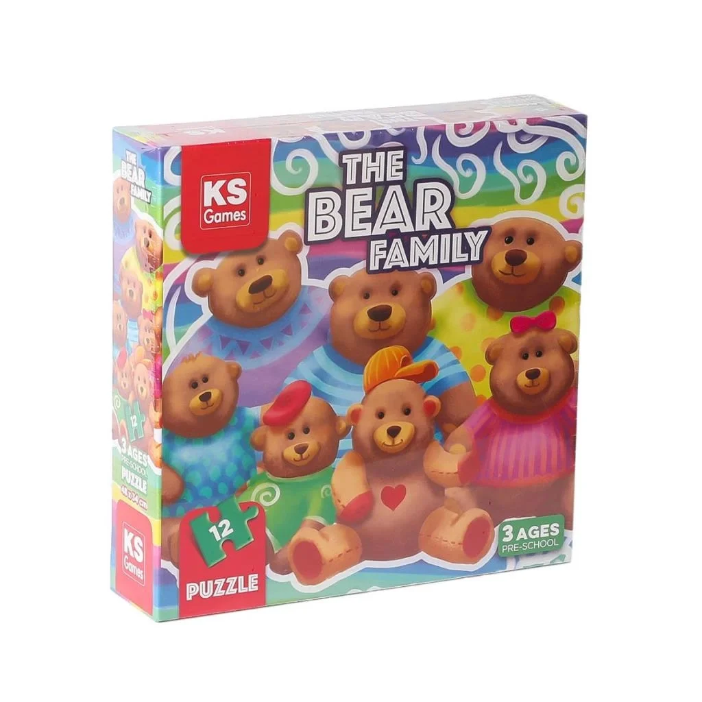 PRS 32705 The Bear Family Pre School Puzzle -Puzzle Fiyatı, Yorumları ve Özellikleri