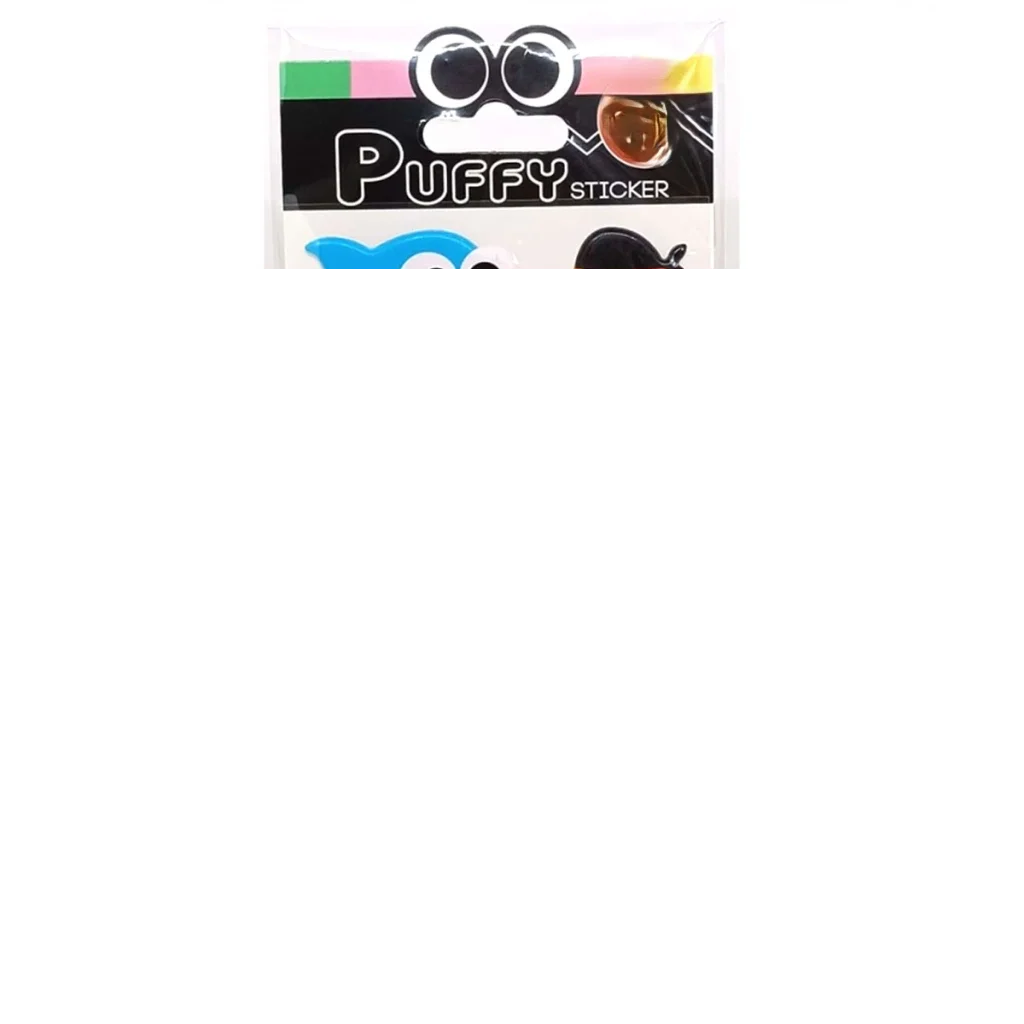 İthalat® Puffy Stickers Oynar Gözlü Şaşkın Balıklar