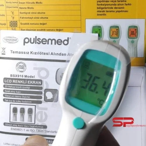 İthalat® Pulsemed Temız Ateş Ölçer