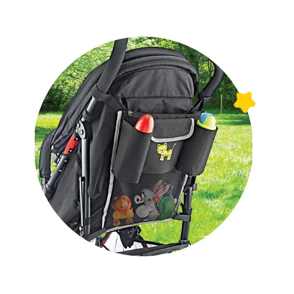 İthalat®  Puset Arkası Organiser 473 Siyah