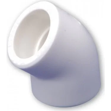İthalat® Pvc Boru Dirsek 45 Derece PPRC 20 mm 10 Adet