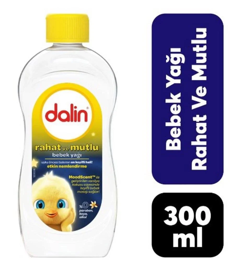 Rahat ve Mutlu Bebek Yağı 300 ml Rahat ve Mutlu Bebek Yağı 300 ml