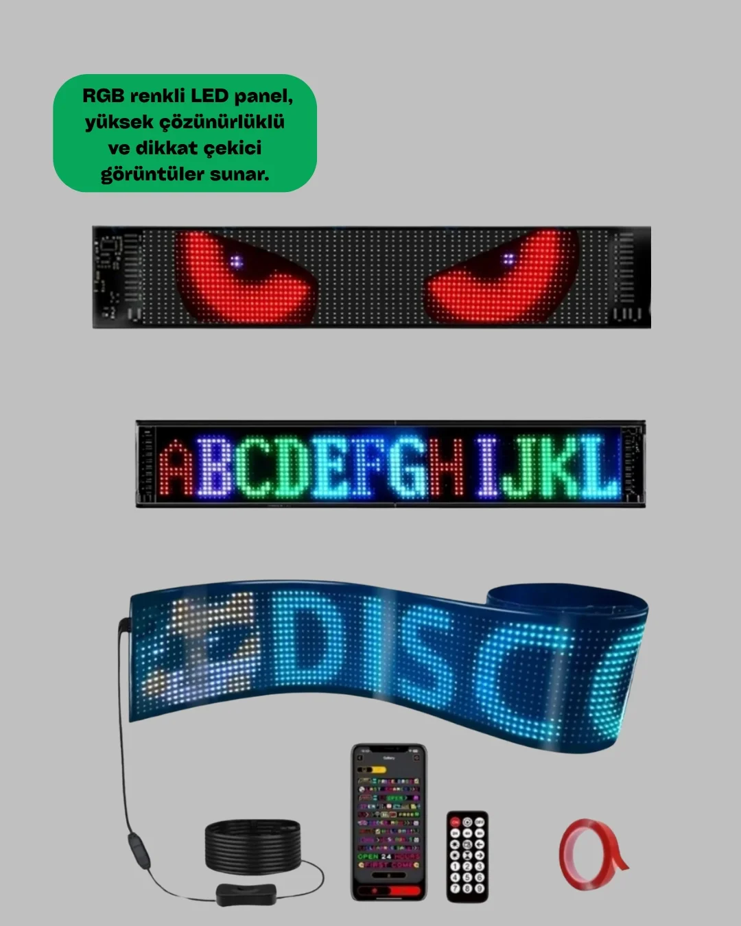 İthalat® RGB LED Panel MATRİX Fiyatı, Yorumları ve Özellikleri