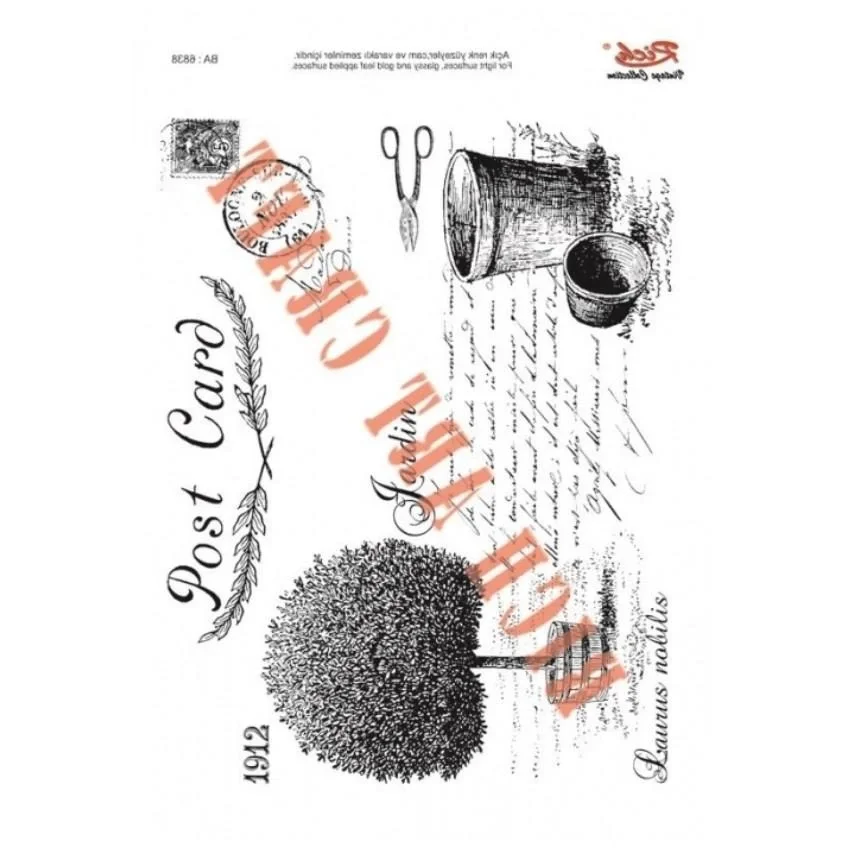 İthalat® Rich 1300 Vintage Kolay Transfer 23x33 cm İthalat® Rich 1300 Vintage Kolay Transfer 23x33 cm