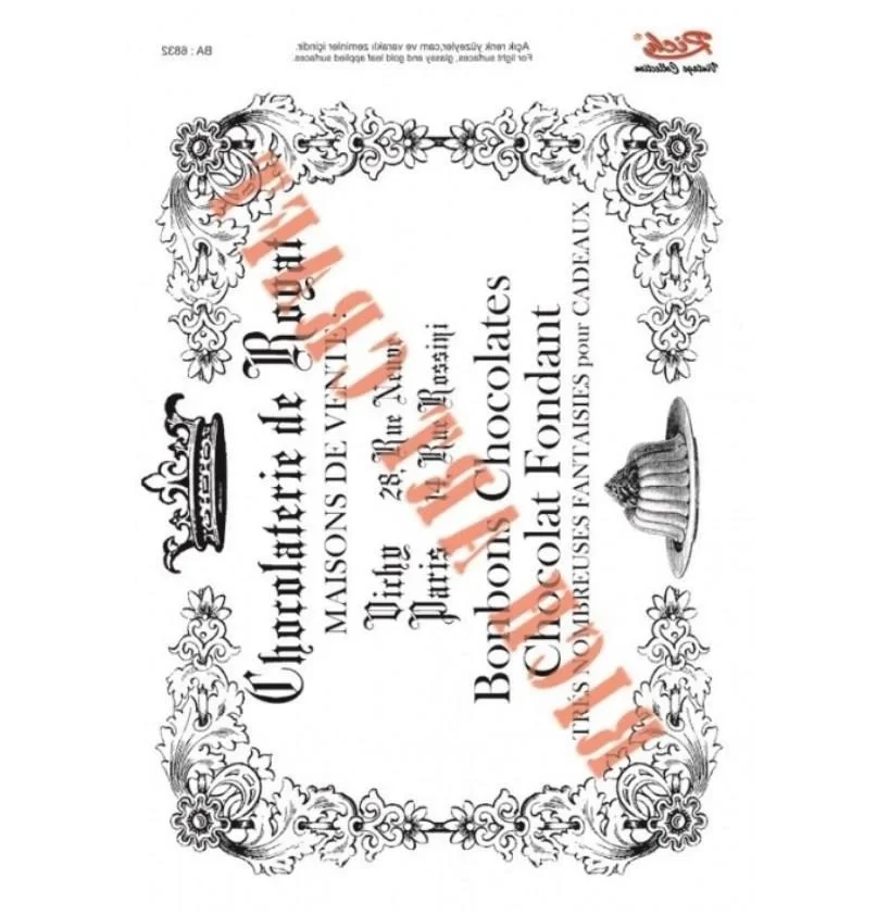 İthalat® Rich 1330 Vintage Kolay Transfer 23x33 cm İthalat® Rich 1330 Vintage Kolay Transfer 23x33 cm