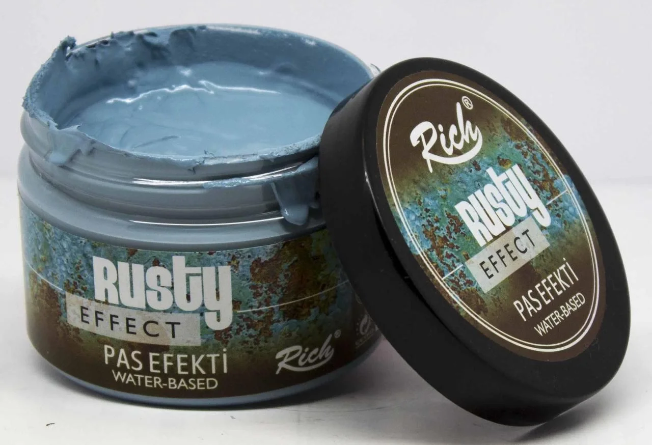 İthalat® Rich 5002 Ege Mavisi Pas Efekti 160 cc