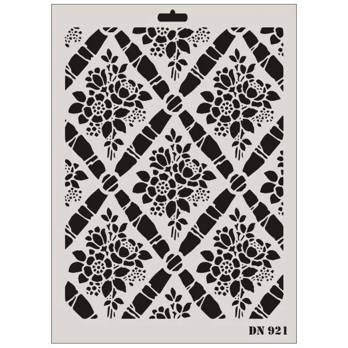 İthalat® Rich Dantel Seri DN-921 Stencil 35x25 cm