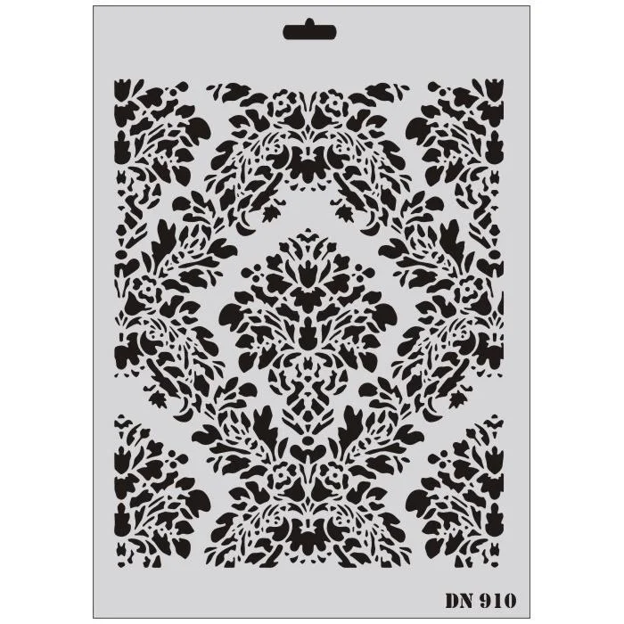 İthalat® Rich Dantel Seri DN-910 Stencil 35x25 cm