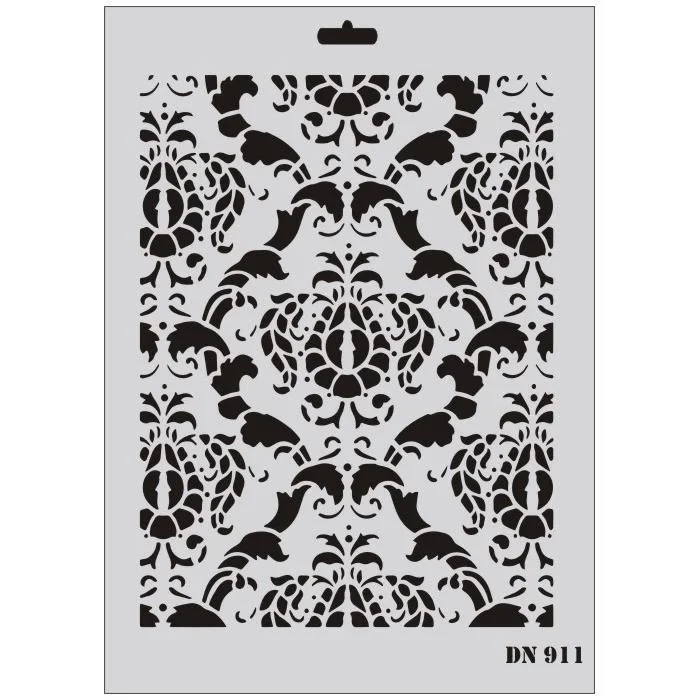 İthalat® Rich Dantel Seri DN-911 Stencil 35x25 cm