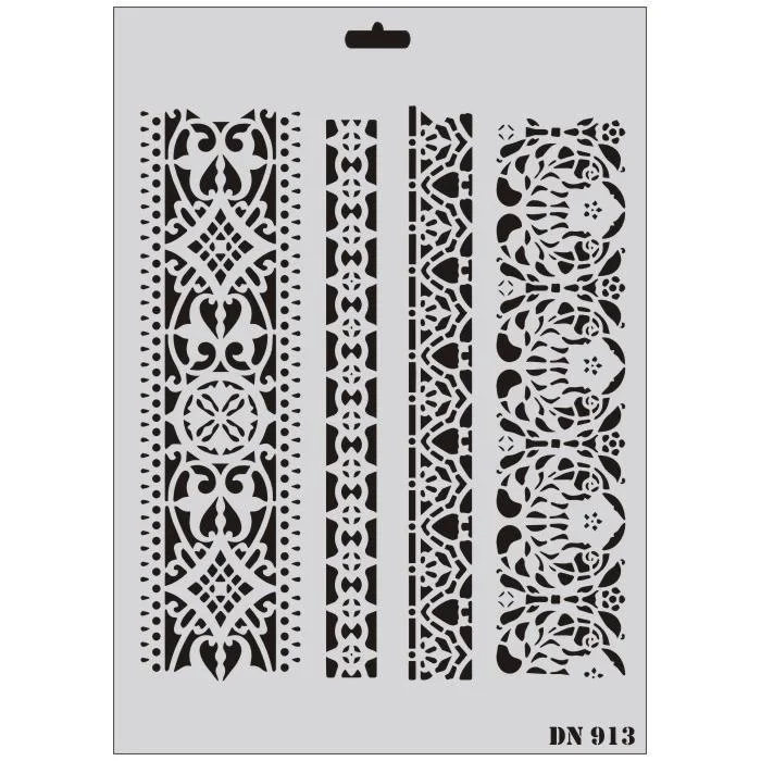 İthalat® Rich Dantel Seri DN-913 Stencil 35x25 cm Fiyatı, Yorumları ve Özellikleri