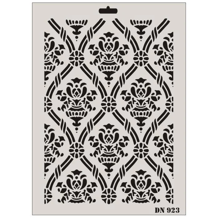 İthalat® Rich Dantel Seri DN-923 Stencil 35x25 cm