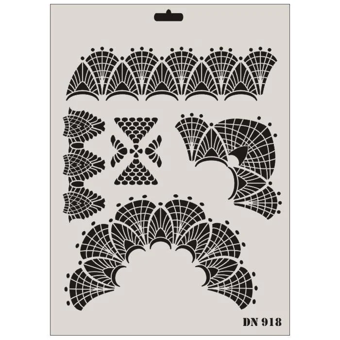 İthalat® Rich Dantel Seri DN-918 Stencil 35x25 cm Fiyatı, Yorumları ve Özellikleri