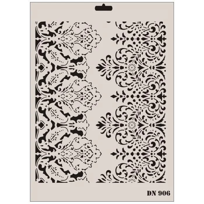 İthalat® Rich Dantel Seri DN-906 Stencil 35x25 cm Fiyatı, Yorumları ve Özellikleri
