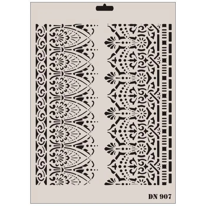 İthalat® Rich Dantel Seri DN-907 Stencil 35x25 cm Fiyatı, Yorumları ve Özellikleri