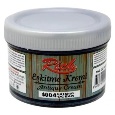 İthalat® Rich Eskitme Kremi 4004 Okyanus 150 cc Antique Cream