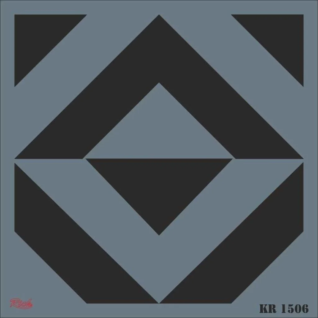 İthalat® Rich KR 1506 Fayans Stencil 30X30 cm İthalat® Rich KR 1506 Fayans Stencil 30X30 cm