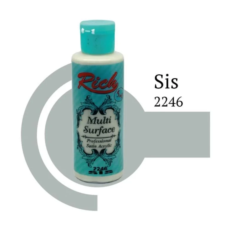 İthalat® Rich Multi Surface 2246 Sis Akrilik Boya 120 cc