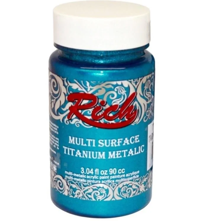İthalat® Rich Multi Surface Titanium 2572 Turkuaz Metalik 90 cc İthalat® Rich Multi Surface Titanium 2572 Turkuaz Metalik 90 cc