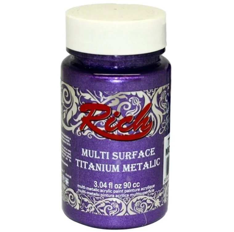 İthalat® Rich Multi Surface Titanium 2558 Mor Metalik 90 cc İthalat® Rich Multi Surface Titanium 2558 Mor Metalik 90 cc