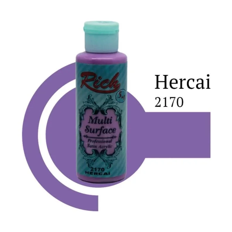 İthalat® Rich Multi Surface 2170 Hercai Akrilik Boya 120 cc