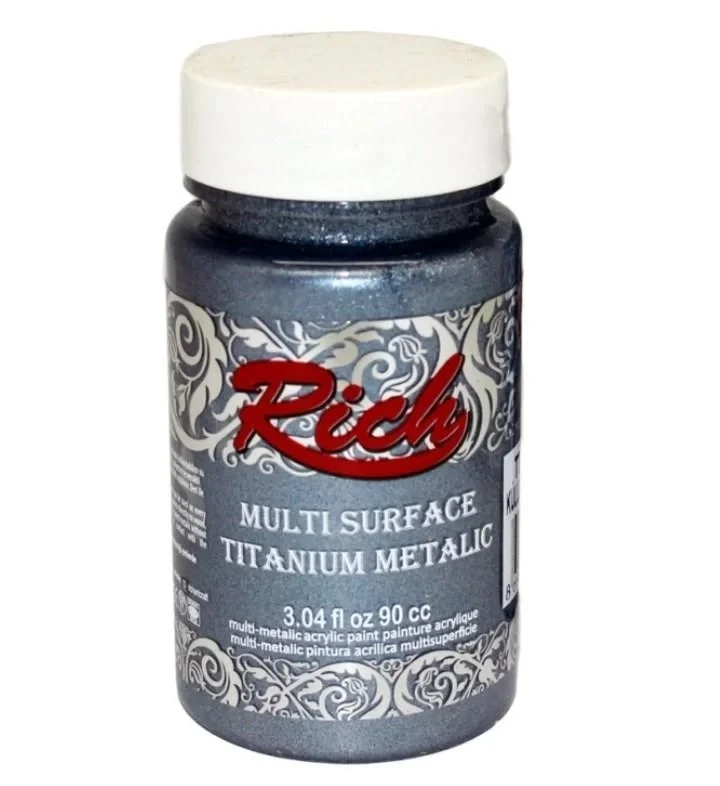 İthalat® Rich Multi Surface Titanium 2578 Küllü Mavi Metalik 90 cc İthalat® Rich Multi Surface Titanium 2578 Küllü Mavi Metalik 90 cc