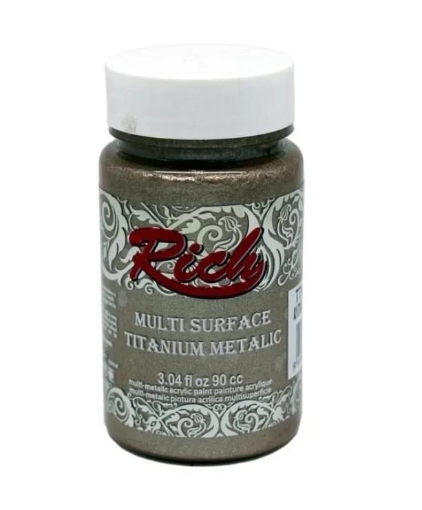 İthalat® Rich Multi Surface Titanium 2508 Antik Bej Metalik 90 cc