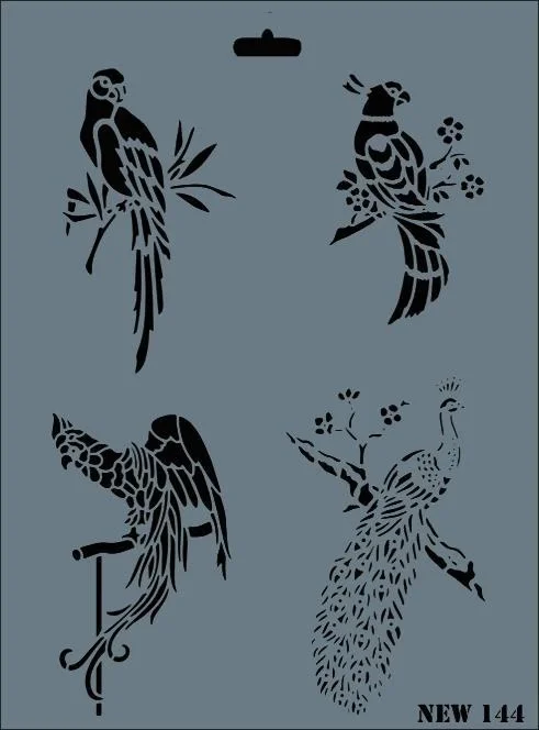 İthalat® Rich New Seri N-144 Stencil 35x25 cm Fiyatı, Yorumları ve Özellikleri