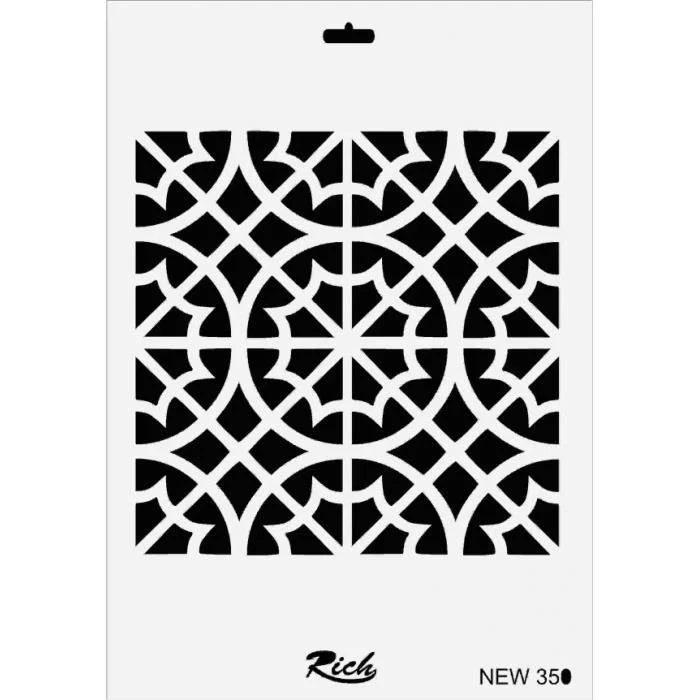 İthalat® Rich New Seri N-350 Stencil 35x25 cm