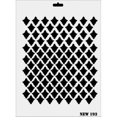 İthalat® Rich New Seri N-193 Stencil 35x25 cm