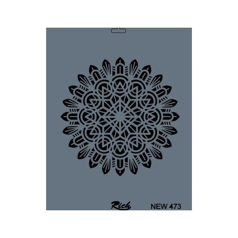 İthalat® Rich New Seri N-473 Stencil 35x25 cm İthalat® Rich New Seri N-473 Stencil 35x25 cm