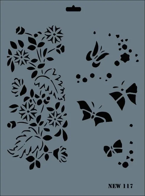 İthalat® Rich New Seri N-117 Stencil 35x25 cm Fiyatı, Yorumları ve Özellikleri
