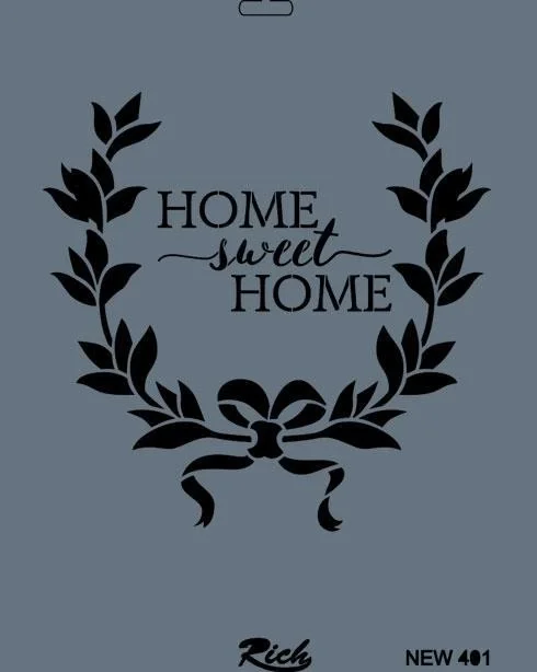 İthalat® Rich New Seri N-401 Stencil 35x25 cm
