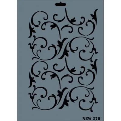 İthalat® Rich New Seri N-270 Stencil 35x25 cm