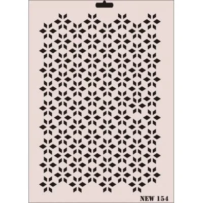İthalat® Rich New Seri N-154 Stencil 35x25 cm