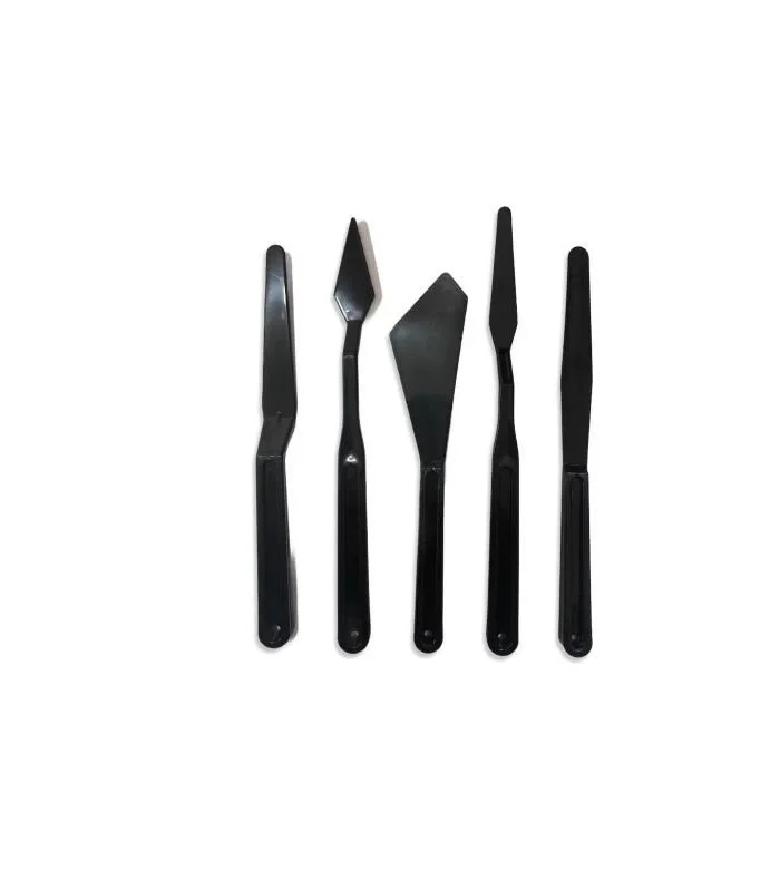 İthalat® Rich Siyah Spatula Seti 5 Parça İthalat® Rich Siyah Spatula Seti 5 Parça