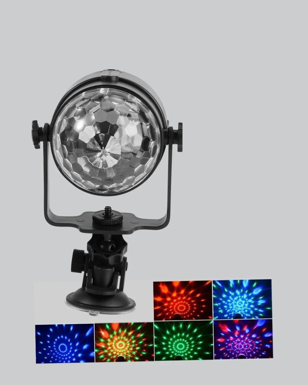İthalat® Ritme Duyarlı LED Disko Topu – Renkli Işık Gösterili Parti Lambası