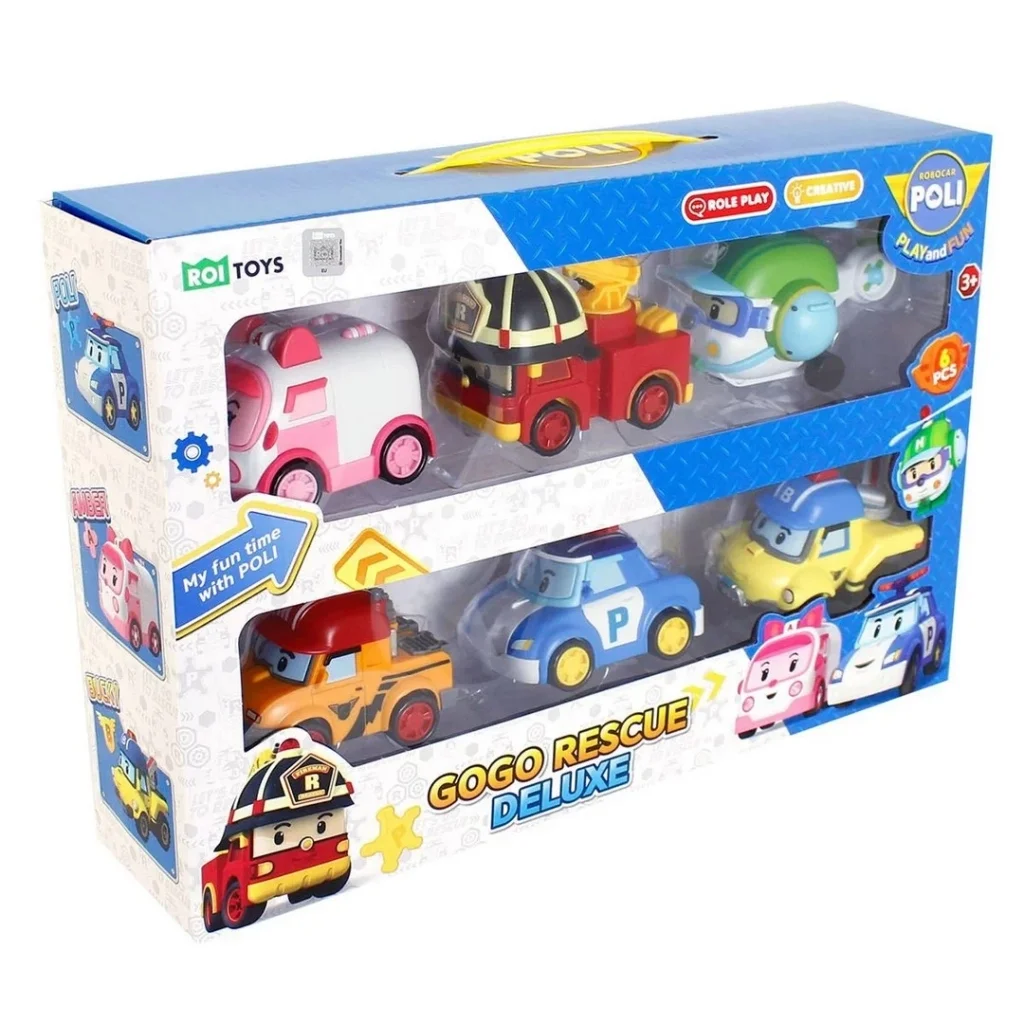 Robocar Poli Gogo Rescue Deluxe 6'lı Set Fiyatı, Yorumları ve Özellikleri