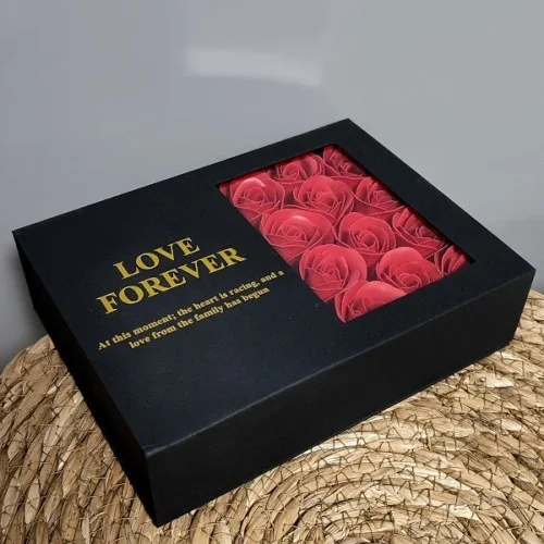 İthalat® Romantik Gül ve İstiridye İnci Kolye Seti